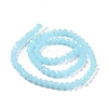 Electroplate Glass Beads Strands EGLA-A034-J4mm-L06-2