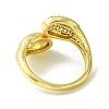 Brass Micro Pave Cubic Zirconia Open Cuff Rings RJEW-K256-22G-3