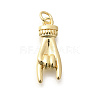 Brass Pendants KK-L225-008G-02-1