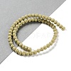 Synthetic Lava Rock Dyed Beads Strands G-H311-08A-01-2