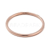 Ion Plating(IP) 304 Stainless Steel Micro Pave Clear Cubic Zirconia Finger Rings RJEW-B068-01C-RG-3