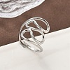 304 Stainless Steel Finger Rings for Women RJEW-A079-08A-P-2