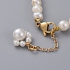 Natural Cultured Freshwater Pearl Beaded Bracelets BJEW-JB04997-4