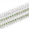 Iron Rhinestone Cup Chains CH-T006-04S-06-1