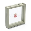 Square Transparent PE Thin Film Suspension Jewelry Display Box CON-D009-01A-02-1