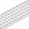 Baking Paint Pearlized Glass Pearl Bead Strands HY-N002-4mm-A12-3