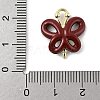 Alloy Pendants with Enamel PALLOY-V005-02C-3