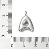 Anti-Tarnish 304 Stainless Steel Pendants Ion Plating(IP) STAS-U033-02P-A-3