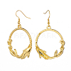 Brass Dangle Earrings EJEW-JE03401-01-2