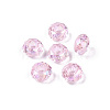 Transparent Glass European Beads GPDL-N005-D14mm-A02-1