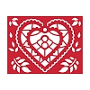 Heart Carbon Steel Cutting Dies Stencils DIY-WH0170-061-7