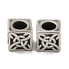 316 Surgical Stainless Steel European Beads STAS-Q326-03AS-03-1
