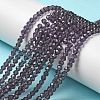Transparent Glass Beads Strands EGLA-A035-T3mm-D15-2