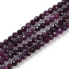 Natural Ruby Beads Strands G-P553-G01-02-3