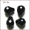 Imitation Austrian Crystal Beads SWAR-F062-10x8mm-23-1