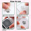 Custom PVC Plastic Clear Stamps DIY-WH0439-0015-3