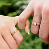 Women Tungsten Steel Alloy Finger Finger Rings RJEW-T005-10A-30-3