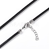 Leather Cord Necklace Making WL-I002-A-01-2