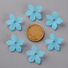 Frosted Acrylic Bead Caps MACR-S371-05A-755-3