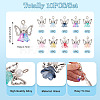 10Pcs Alloy Glass Pendants PALLOY-TAC0150-4