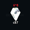 K9 Glass Rhinestone Cabochons MRMJ-T006-021-16-1