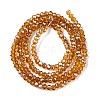 Electroplate Glass Beads Strands EGLA-A044-T1mm-A04-3