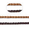 Braided PU Leather Cords LC-S018-10O-3