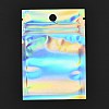 Rectangle Zip Top Plastic Glitter Holographic Bags LS-OPP-I002-01A-2