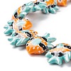 Handmade Porcelain Beads PORC-G002-54E-3