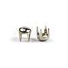 Brass Four-Claw Rivets KK-WH0076-12P-01-1