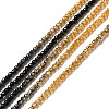 Transparent Gradient Color Glass Beads Strands GLAA-H021-01A-07-2