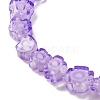 Handmade Millefiori Lampwork Beads Strands LAMP-G164-01A-3