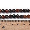 Natural Africa Orange Garnet Beads Strands G-K365-F01-6mm-5