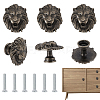 Lion Alloy Drawer Pull Handles LS-FIND-WH0816-038AB-1