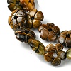Natural Tiger Eye Beads Strands G-H023-B12-01-4