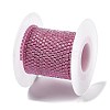 Iron Rhinestone Glass Cup Chain CH-U001-01E-1