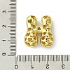 Rack Plating Brass Cubic Zirconia Pendants KK-S378-02G-H-3