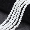 Opaque Solid Color Glass Beads Strands X1-EGLA-A034-P6mm-D01-1