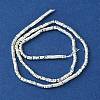 Electroplated Synthetic Non-magnetic Hematite Beads Strands G-I360-S01-04-2