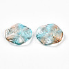 Transparent Glass Beads X-GLAA-A012-01B-2
