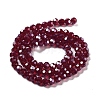 Electroplate Transparent Glass Beads Strands LS-EGLA-A035-T4mm-A02-2