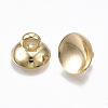 CCB Plastic Bead Cap Pendant Bails X-CCB-T006-030KC-2