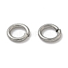 Tarnish Resistant 304 Stainless Steel Open Jump Rings STAS-Q186-02-4x0.7mm-3