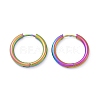 202 Stainless Steel Huggie Hoop Earrings EJEW-F111A-20mm-RC-4