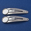 Iron Snap Hair Clip Findings RN-CBAB9AC-11S-1