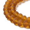 Transparent Glass Beads Strands EGLA-A034-T8mm-MD02-4