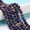 Natural Rainbow Tiger Eye Beads Strands G-NH0002-A01-A03-2