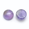 Natural Amethyst Cabochons G-E492-H-30-2