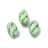 Two Tone Handmade Lampwork Beads LAMP-K042-01-2