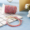 Gradient Color Round 6-Ply Waxed Polyester Cord YC-TAC0003-01B-8